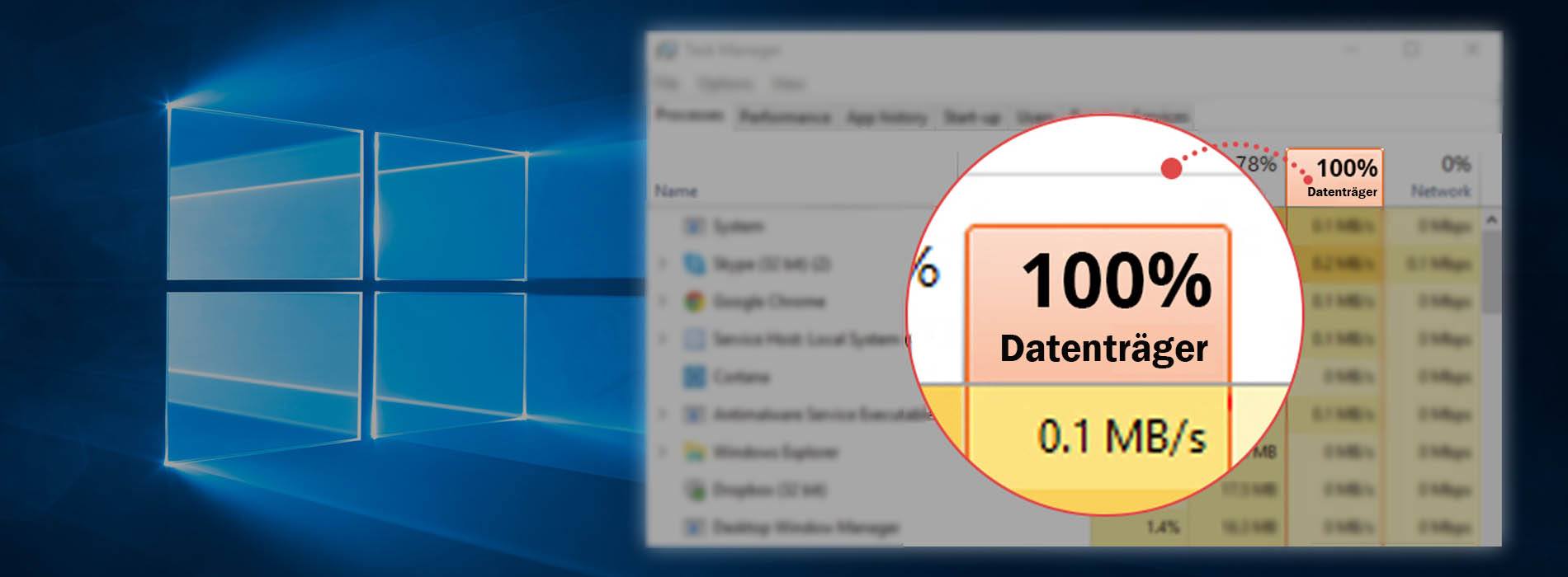 Windows 10 Datenträgerauslastung 100 10 Lösungen Driver Easy