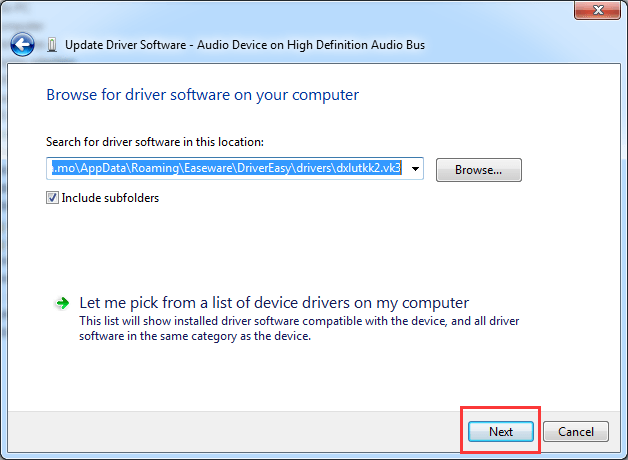 Easy to update drivers in Windows 7 Driver Easy