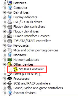 usb 2.0 serial xp question mark