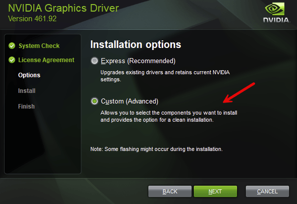 NVIDIA Installer failed Error [SOLVED]