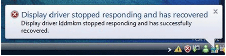 display driver stopped responding windows 7