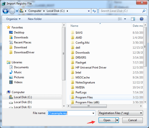 Открыть файл r. Registry files. Импортирование файла реестра и его очистка. Резервные копии файлов реестра default. Local Disk d: regedit.