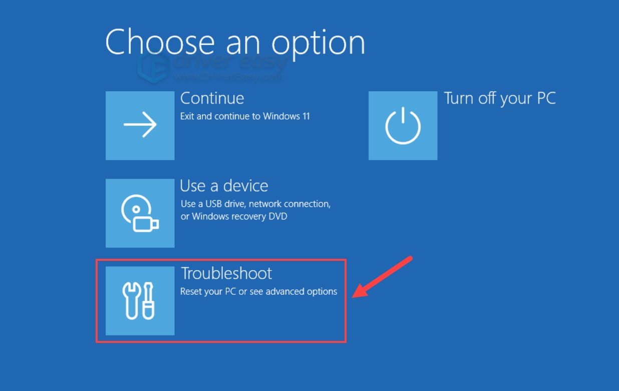winre troubleshoot