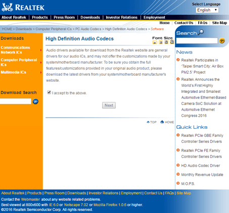 asus realtek audio manager wont detect speakers