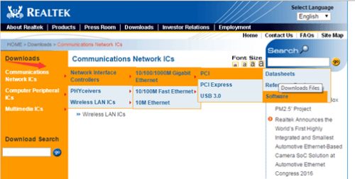 realtek driver update