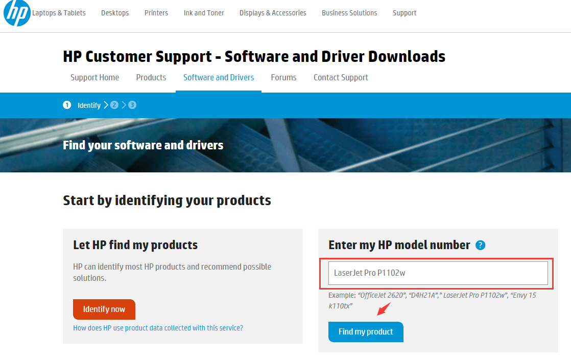 hp printer software update