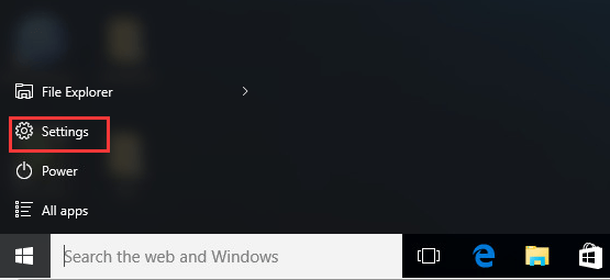 Windows Setting