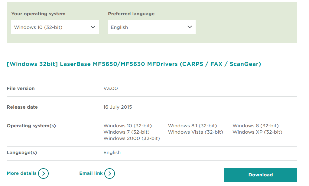 rv370 driver windows 10