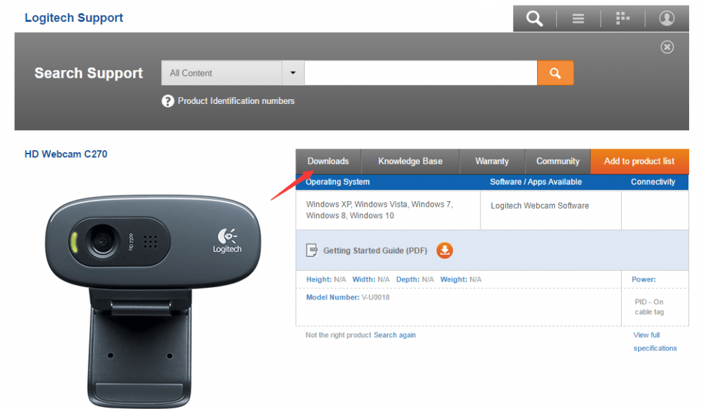 logitech webcam driver windows 10 (64 bit)