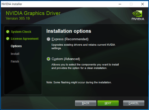 nvidia audio driver update