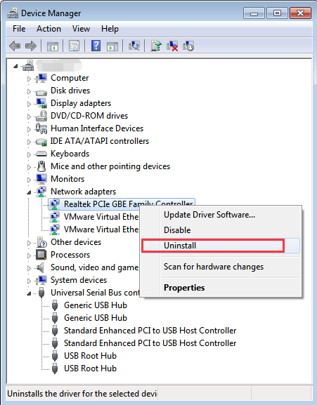 realtek pcie gbe family controller update windows 7