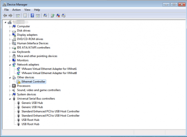 ethernet controller driver windows 7 hp desktop