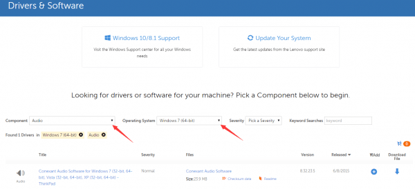 Lenovo Conexant HD Audio Drivers Free Download - Driver Easy