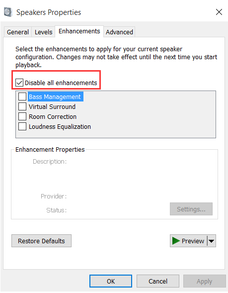 conexant audio device could not be found windows 10