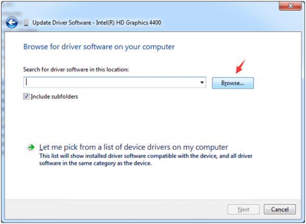windows 7 how to update my intel graphics driver