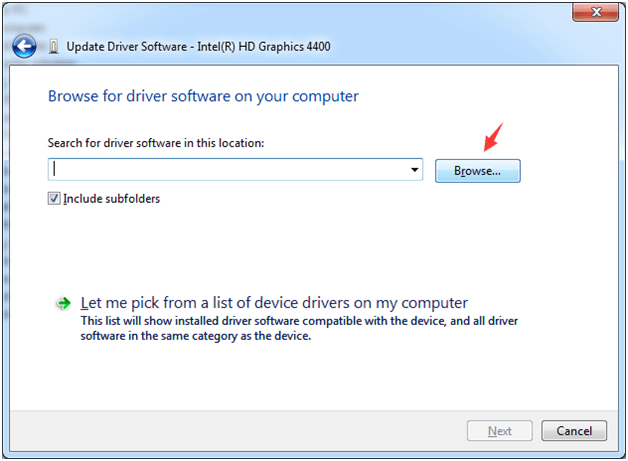 update intel drivers for windows 7