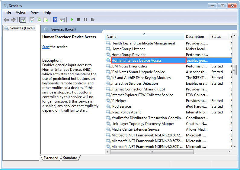 Remote desktop keyboard feature not working