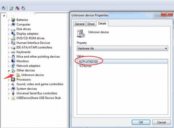 install atk0100 driver windows 7