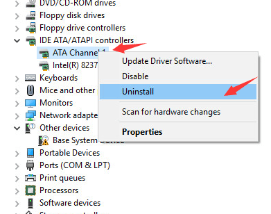 ide ata atapi controllers driver asus