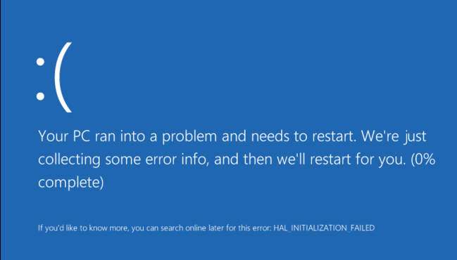 HAL INITIALIZATION FAILED in Windows 10 [Solved]  Driver Easy