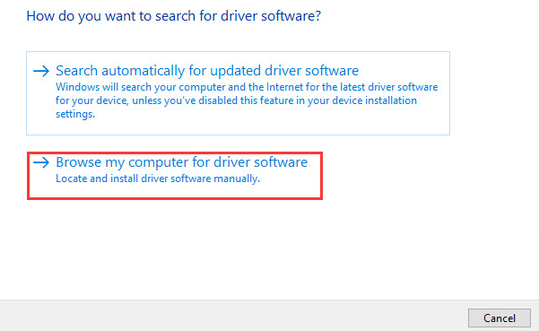 solution menu ex driver not installed