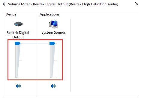 volume mixer