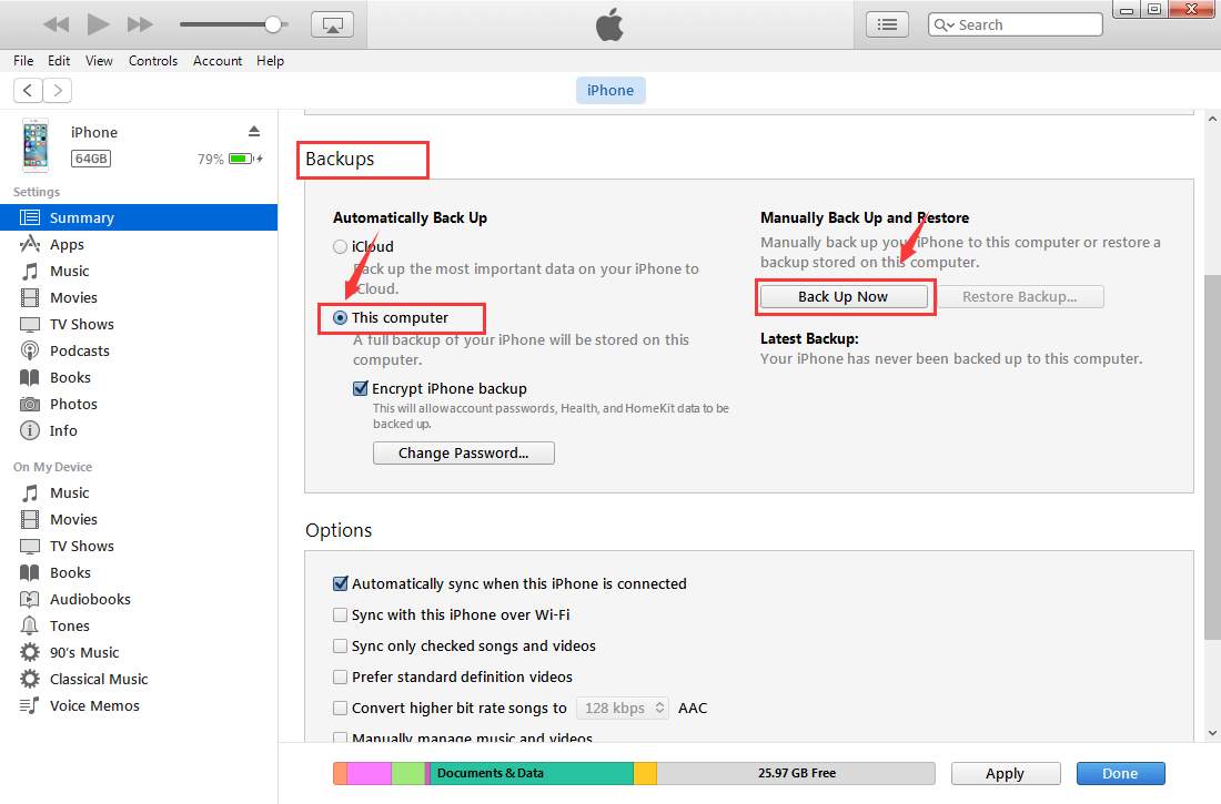 How to backup iPhone to iTunes and iCloud - Driver Easy