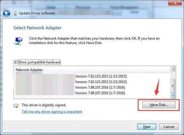 latest broadcom 802.11n network adapter driver windows 10