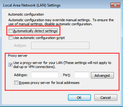 Ie 407 Proxy Authentication Required