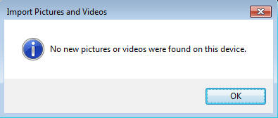 Fix Iphone Windows 7 Issue No New Pictures Or Videos Were Found On This Device Driver Easy