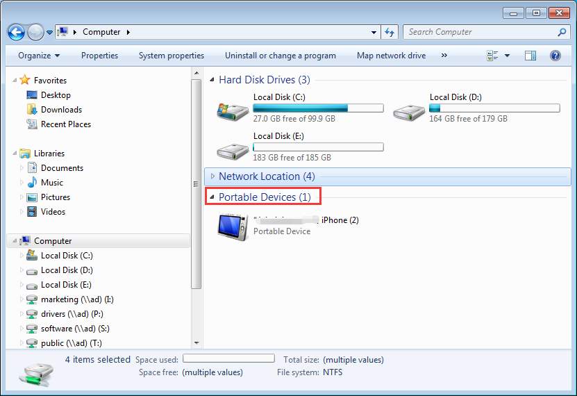 Simplest Way to Import Photos from iPhone to Windows 7 ...