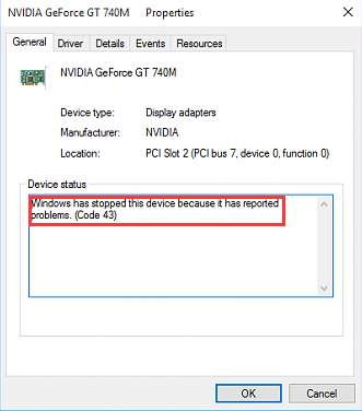 Fix Code 43 Error Windows Has Stopped This Device Because It Has