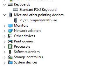 windows 10 keyboard not working after sleep