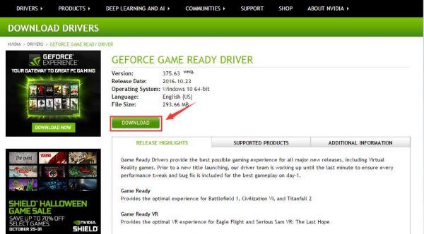 Nvidia Driver Update | GeForce GTX 1060 Drivers Download and - Driver Easy