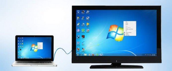 how to connect pc to tv hdmi program