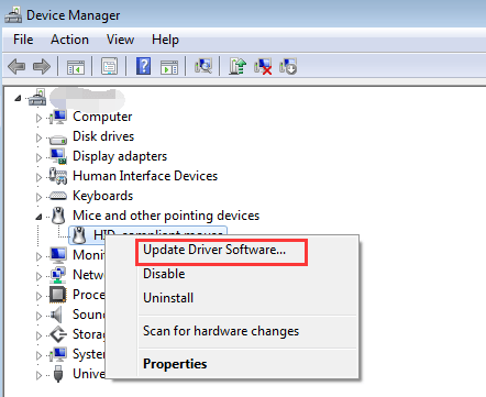 touchpad not showing in device manager