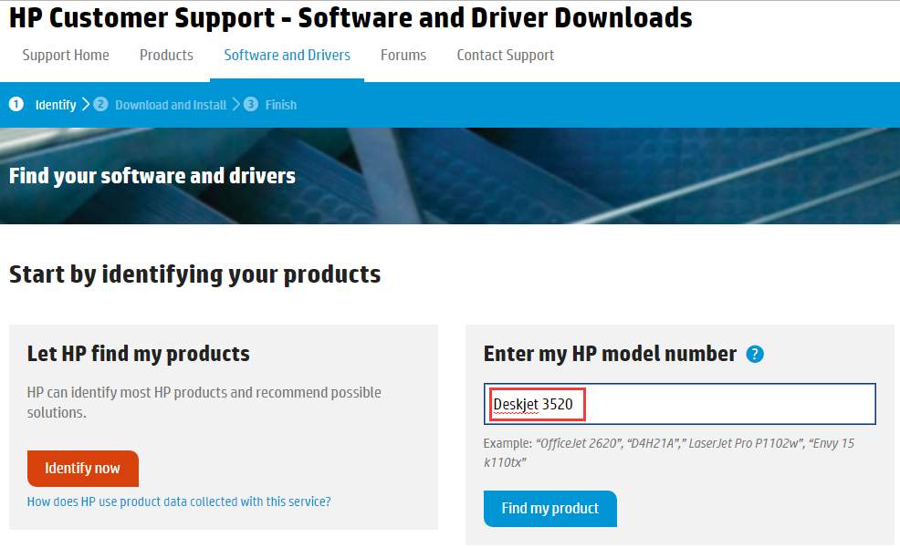 produktion Permanent progressiv HP Deskjet 3520 Driver Download - Driver Easy