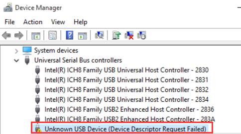 sp flash tool usb device not recognized