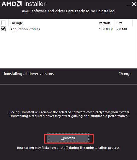 amd driver failed to install 16.3