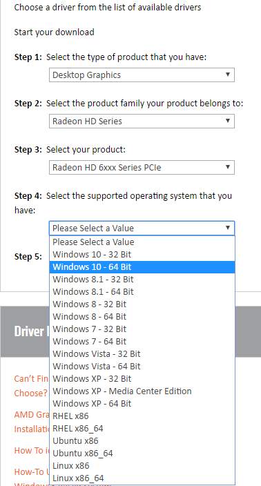 ati mobility radeon hd 4250 driver windows 10