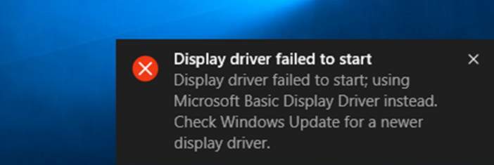 how to install display driver windows 10 first time