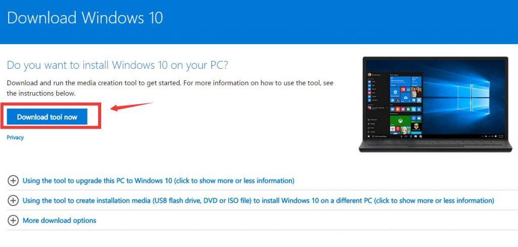 download windows 10 usb installer