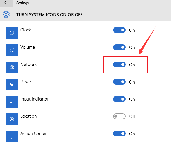 wifi icon not showing windows 7