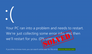 [SOLVED] Critical Process Died BSOD Error in Windows 10 - Driver Easy