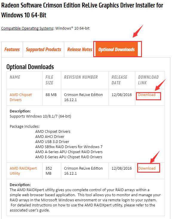 No amd graphics driver is installed