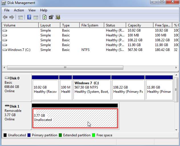 how to format seagate expansion windows 7