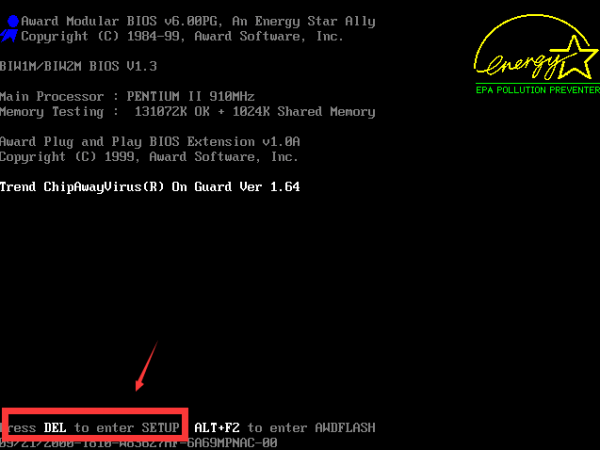 bios setting on computer