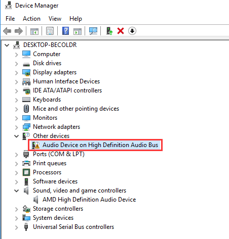 windows 10 audio driver usb