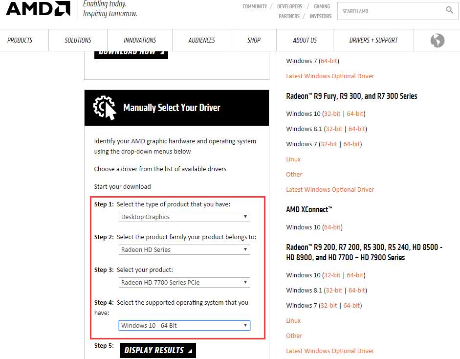 R7770 drivers 2025