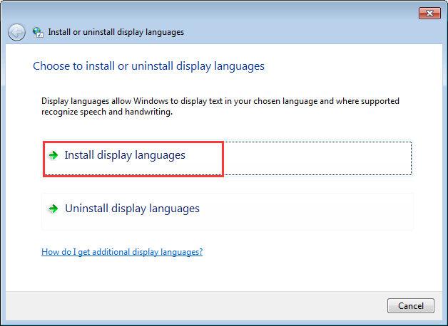 How to change Windows display language. Install language Pack before or after updates. How to change the the language of a Window installed. Сообщение язык экрана